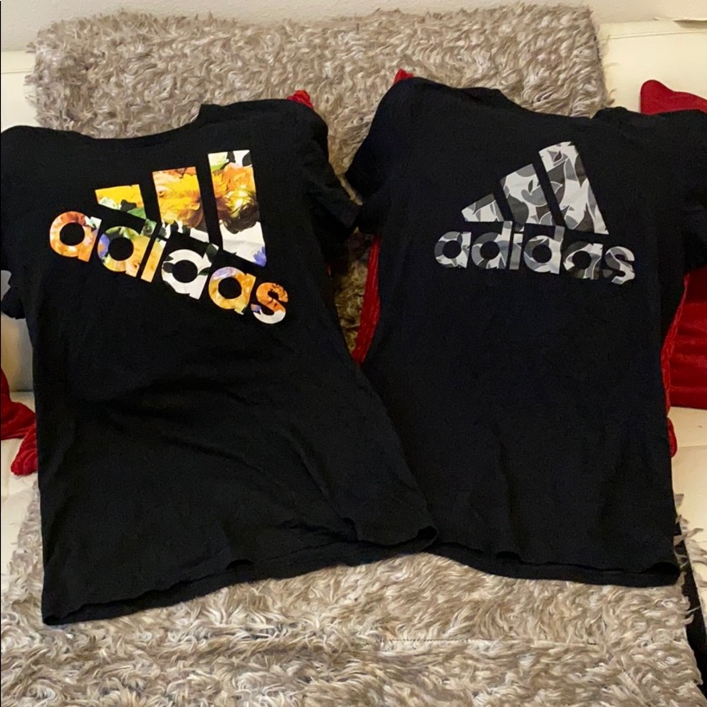 Adidas Black Tees
